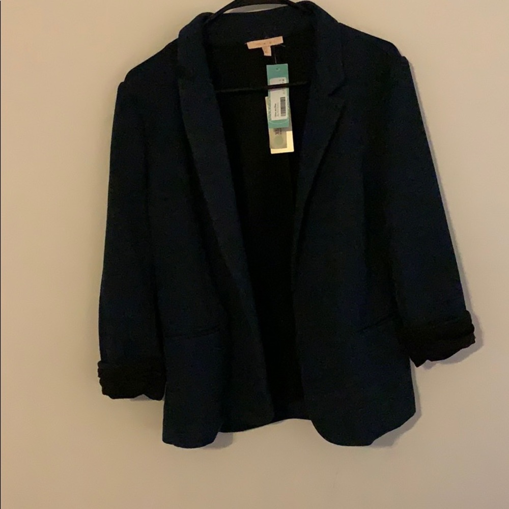 Navy blue blazer